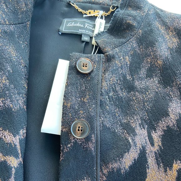Salvatore Ferragamo Women's Blazer 38 EU NWT - Picture 2 of 14